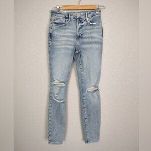 Legs Skinny Distressed in Indigo